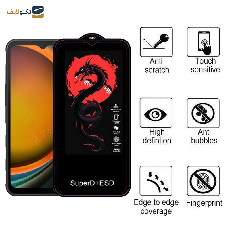 محافظ صفحه نمایش اپیکوی مدل Dragon ESD مناسب برای گوشی موبایل سامسونگ Galaxy A14 4G/5G /Xcover7 محافظ صفحه نمایش اپیکوی مدل Dragon ESD مناسب برای گوشی موبایل سامسونگ Galaxy A14 4G/5G /Xcover7