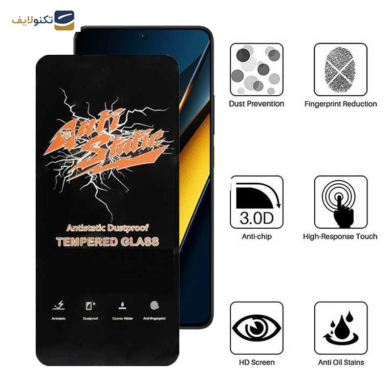 محافظ صفحه نمایش اپیکوی مدل Antistatic Dustproof مناسب برای گوشی موبایل شیائومی Poco X6 Pro 5G / Poco X6 5G / Poco M6 Pro 4G محافظ صفحه نمایش اپیکوی مدل Antistatic Dustproof مناسب برای گوشی موبایل شیائومی Poco X6 Pro 5G / Poco X6 5G / Poco M6 Pro 4G