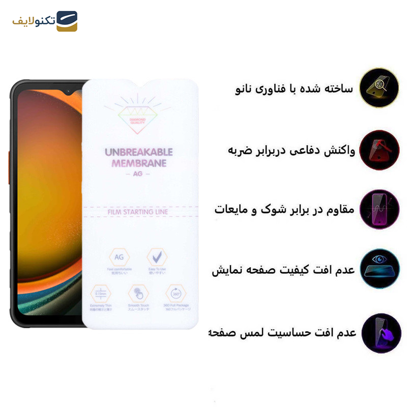 محافظ صفحه نمایش مات اپیکوی مدل Hydrogel-Matte مناسب برای گوشی موبایل سامسونگ Galaxy A14 4G/5G /Xcover7 محافظ صفحه نمایش مات اپیکوی مدل Hydrogel-Matte مناسب برای گوشی موبایل سامسونگ Galaxy A14 4G/5G /Xcover7