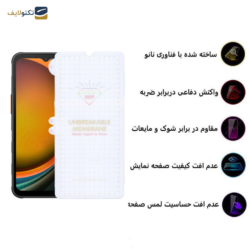 محافظ صفحه نمایش اپیکوی مدل Hydrogel مناسب برای گوشی موبایل سامسونگ Galaxy A14 4G/5G /Xcover7 محافظ صفحه نمایش اپیکوی مدل Hydrogel مناسب برای گوشی موبایل سامسونگ Galaxy A14 4G/5G /Xcover7