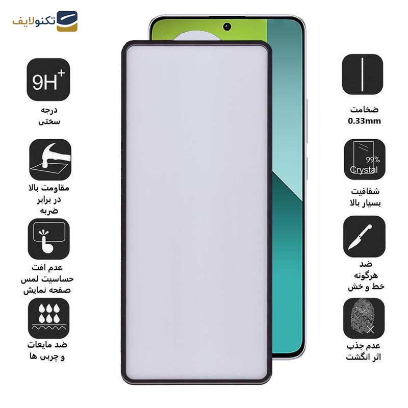 محافظ صفحه نمایش بوف مدل New AirBag-G مناسب برای گوشی موبایل شیائومی Redmi Note 13 4G / 5G / Note 13 Pro 4G / 5G / Note 13R Pro محافظ صفحه نمایش بوف مدل New AirBag-G مناسب برای گوشی موبایل شیائومی Redmi Note 13 4G / 5G / Note 13 Pro 4G / 5G / Note 13R Pro