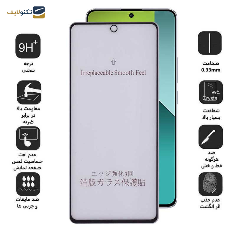 محافظ صفحه نمایش مات بوف مدل 5D-Matte مناسب برای گوشی موبایل شیائومی Redmi Note 13 4G / 5G / Note 13 Pro 4G / 5G / Note 13R Pro محافظ صفحه نمایش مات بوف مدل 5D-Matte مناسب برای گوشی موبایل شیائومی Redmi Note 13 4G / 5G / Note 13 Pro 4G / 5G / Note 13R Pro