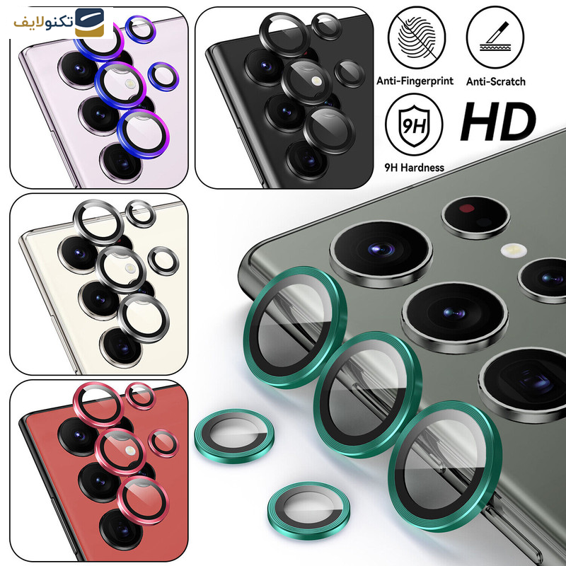 محافظ لنز دوربین بوف مدل HD-ColorLenz-G مناسب برای گوشی موبایل سامسونگ Galaxy S24 Ultra محافظ لنز دوربین بوف مدل HD-ColorLenz-G مناسب برای گوشی موبایل سامسونگ Galaxy S24 Ultra