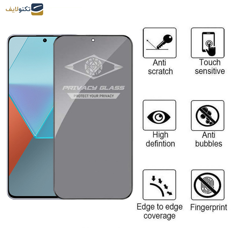 محافظ صفحه نمایش حریم شخصی اپیکوی مدل Privacy مناسب برای گوشی موبایل شیائومی  Redmi Note 13 Pro 4G/5G /Note 13 4G/5G /Note 13R Pro محافظ صفحه نمایش حریم شخصی اپیکوی مدل Privacy مناسب برای گوشی موبایل شیائومی  Redmi Note 13 Pro 4G/5G /Note 13 4G/5G /Note 13R Pro