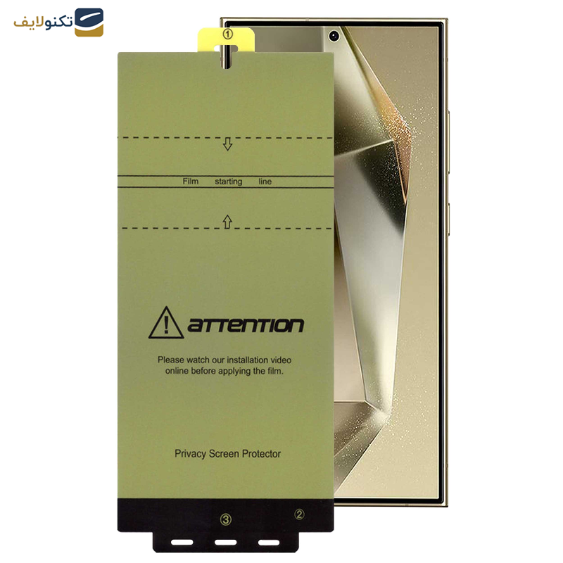محافظ صفحه نمایش حریم شخصی بوف مدل Hydrogel-Privacy-G مناسب برای گوشی موبایل سامسونگ Galaxy S24 Ultra / S23 Ultra / S22 Ultra 5G محافظ صفحه نمایش حریم شخصی بوف مدل Hydrogel-Privacy-G مناسب برای گوشی موبایل سامسونگ Galaxy S24 Ultra / S23 Ultra / S22 Ultra 5G