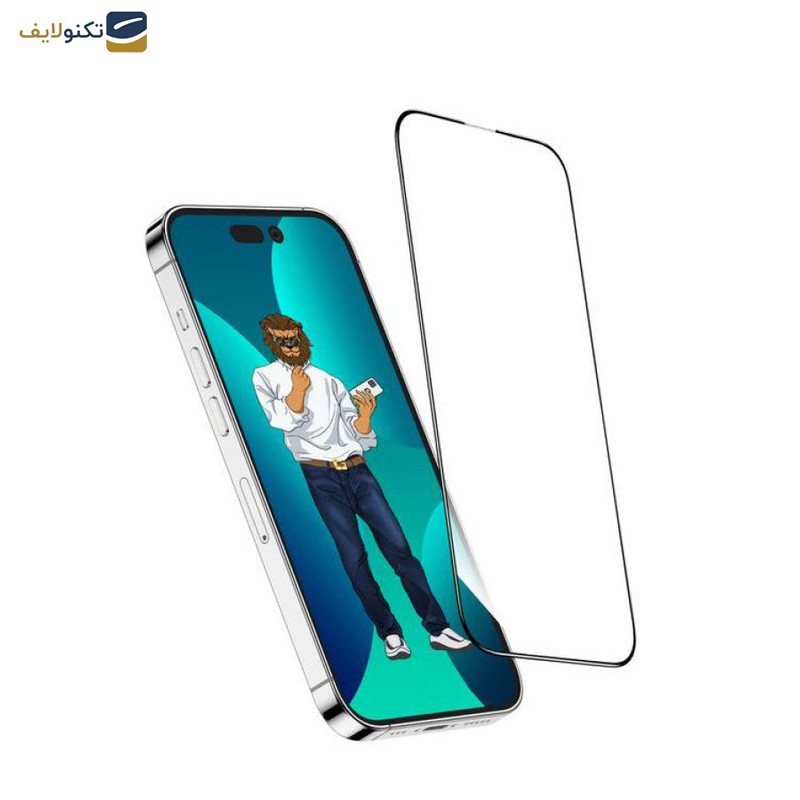 محافظ صفحه نمایش گرین لاین مدل Steve Clear مناسب برای گوشی موبایل اپل iPhone 13 Pro Max/ 14 Plus محافظ صفحه نمایش گرین لاین مدل Steve Clear مناسب برای گوشی موبایل اپل iPhone 13 Pro Max/ 14 Plus