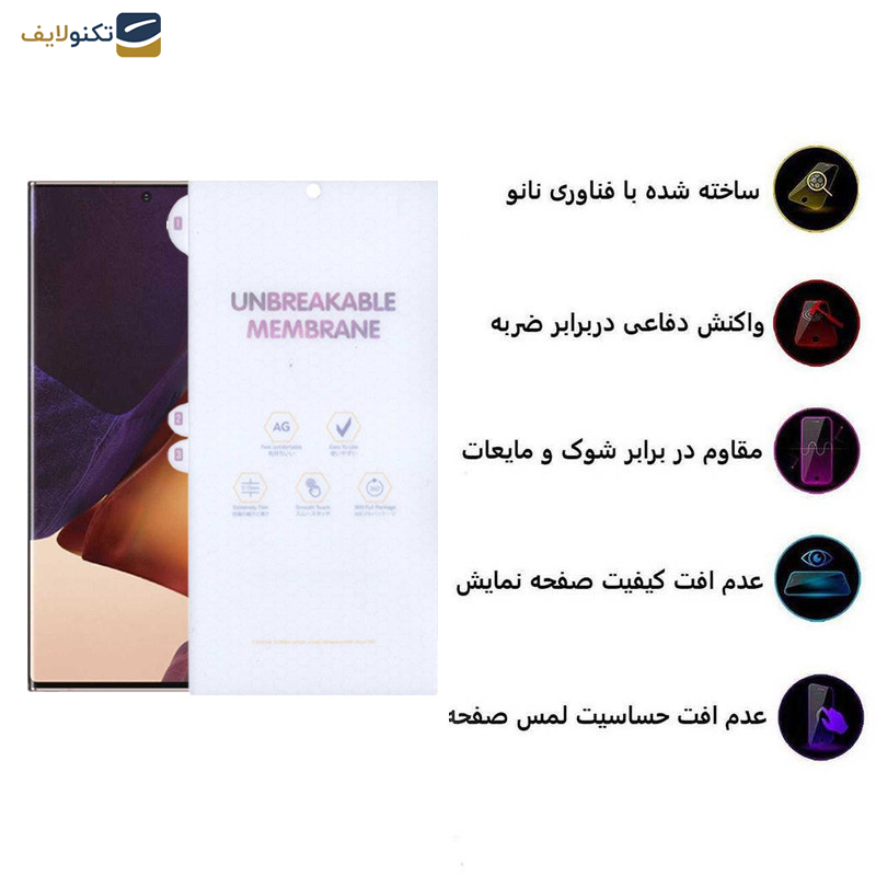 محافظ صفحه نمایش مات اپیکوی مدل Hydrogel-Matte مناسب برای گوشی موبایل سامسونگ Galaxy Note20 Ultra محافظ صفحه نمایش مات اپیکوی مدل Hydrogel-Matte مناسب برای گوشی موبایل سامسونگ Galaxy Note20 Ultra