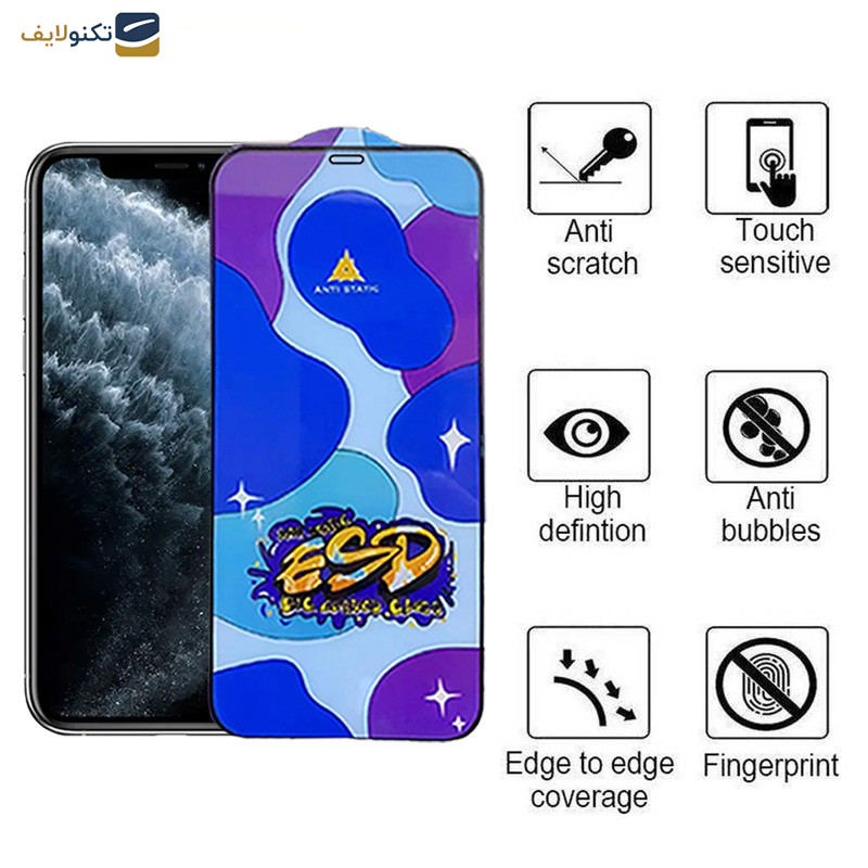 محافظ صفحه نمایش اپیکوی مدل Star ESD مناسب برای گوشی موبایل اپل iPhone 11 Pro Max/XS Max محافظ صفحه نمایش اپیکوی مدل Star ESD مناسب برای گوشی موبایل اپل iPhone 11 Pro Max/XS Max