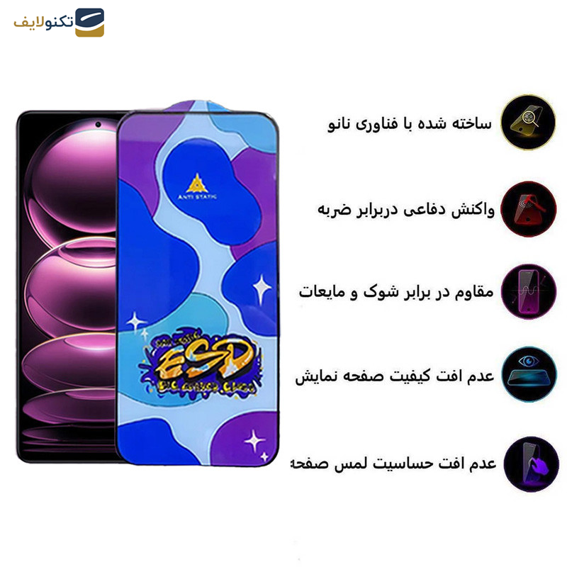 محافظ صفحه نمایش اپیکوی مدل Star ESD مناسب برای گوشی موبایل شیائومی  Redmi Note 12 Pro Plus/Note 12 Pro 4G/5G /Note 12 4G/5G /Note 12 China محافظ صفحه نمایش اپیکوی مدل Star ESD مناسب برای گوشی موبایل شیائومی  Redmi Note 12 Pro Plus/Note 12 Pro 4G/5G /Note 12 4G/5G /Note 12 China
