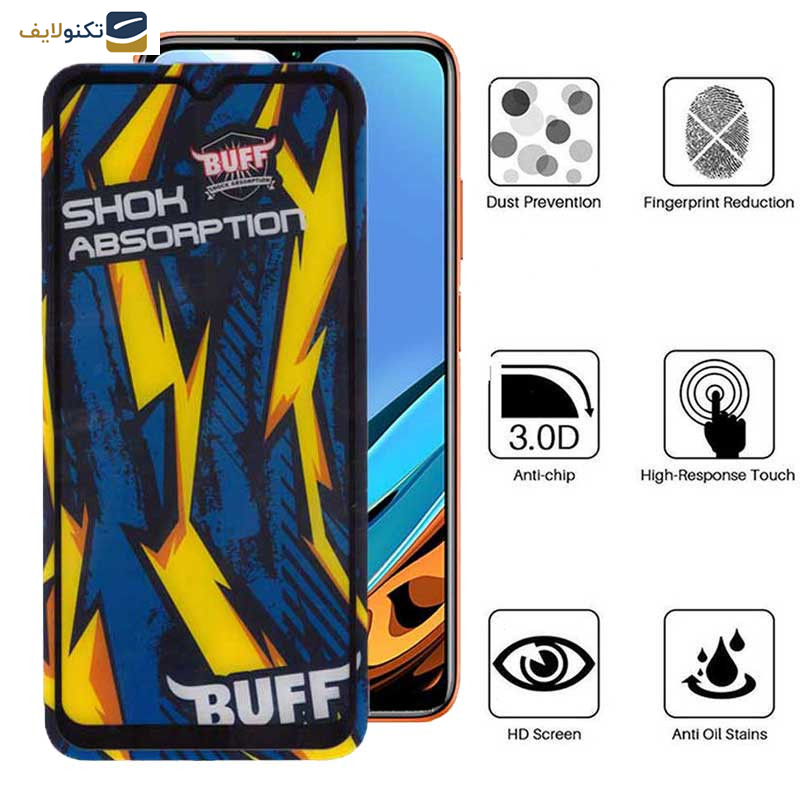 محافظ صفحه نمایش بوف مدل Shock-Shock-G مناسب برای گوشی موبایل شیائومی Redmi 9 Power 4G / 9A sport/ 9i / 9AT / 9 Activ محافظ صفحه نمایش بوف مدل Shock-Shock-G مناسب برای گوشی موبایل شیائومی Redmi 9 Power 4G / 9A sport/ 9i / 9AT / 9 Activ