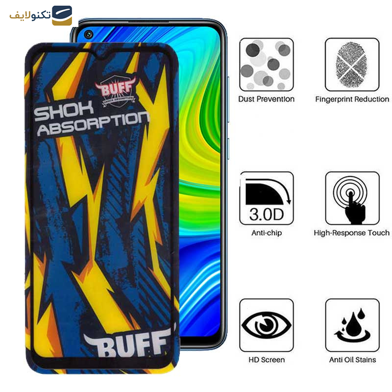 محافظ صفحه نمایش بوف مدل Shock-Shock-G مناسب برای گوشی موبایل شیائومی Redmi Note 9 4G / Note 8 Pro / 9 Prime 4G / 9 / 9 india محافظ صفحه نمایش بوف مدل Shock-Shock-G مناسب برای گوشی موبایل شیائومی Redmi Note 9 4G / Note 8 Pro / 9 Prime 4G / 9 / 9 india
