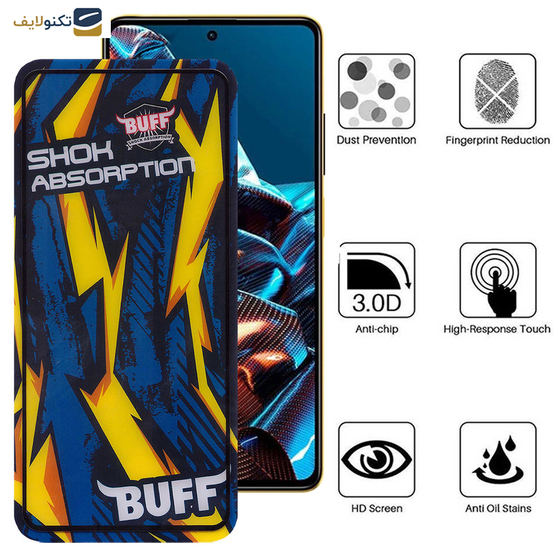 محافظ صفحه نمایش بوف مدل Shock-Shock-G مناسب برای گوشی موبایل شیائومی Poco X5 Pro/X5/X4 Pro 5G/X3 Pro/X3 NFC/X3/X2 محافظ صفحه نمایش بوف مدل Shock-Shock-G مناسب برای گوشی موبایل شیائومی Poco X5 Pro/X5/X4 Pro 5G/X3 Pro/X3 NFC/X3/X2