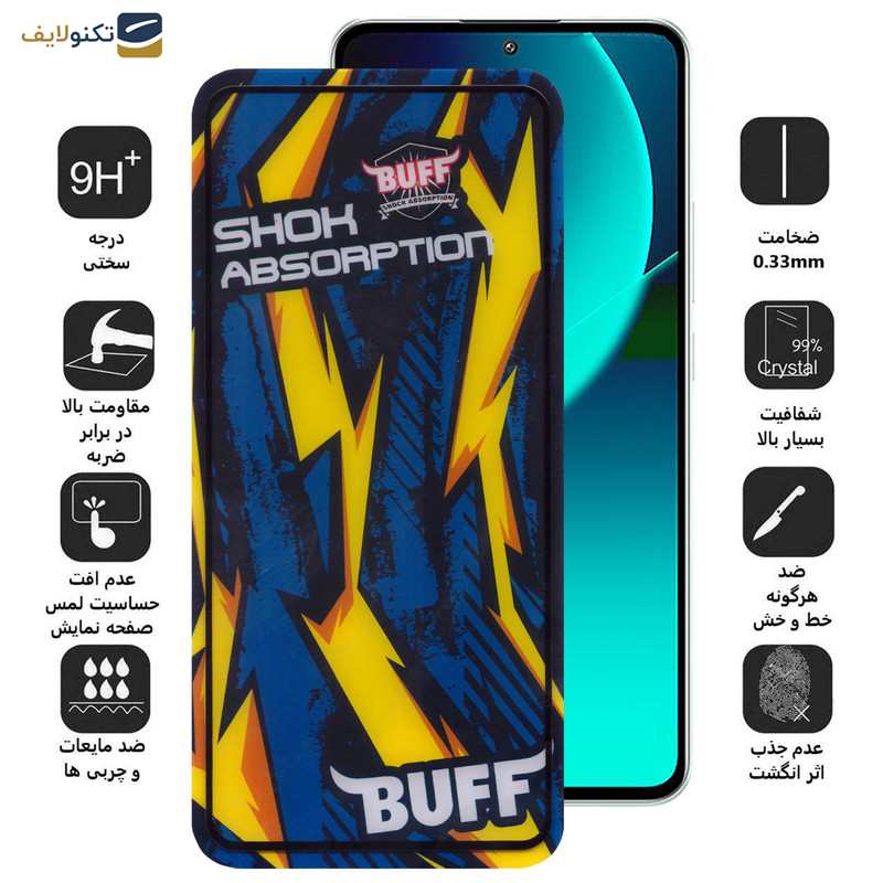 محافظ صفحه نمایش بوف مدل Shock-Shock مناسب برای گوشی موبایل شیائومی 13T Pro / 13T / Redmi K60 Ultra محافظ صفحه نمایش بوف مدل Shock-Shock مناسب برای گوشی موبایل شیائومی 13T Pro / 13T / Redmi K60 Ultra