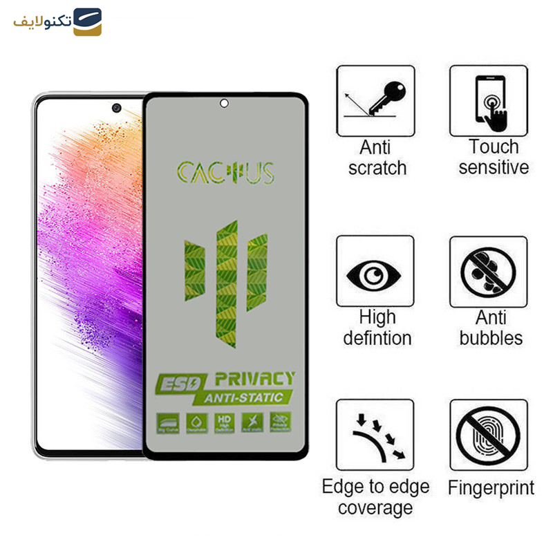 محافظ صفحه نمایش حریم شخصی اپیکوی مدل Cactus-ESD-Privacy مناسب برای گوشی موبایل سامسونگ Galaxy A73 5G/A72 4G/5G /M54 /M53 5G/M52/ M5/A71/A81/A91/M62/F62/S10 Lite/Note 10 Lite محافظ صفحه نمایش حریم شخصی اپیکوی مدل Cactus-ESD-Privacy مناسب برای گوشی موبایل سامسونگ Galaxy A73 5G/A72 4G/5G /M54 /M53 5G/M52/ M5/A71/A81/A91/M62/F62/S10 Lite/Note 10 Lite