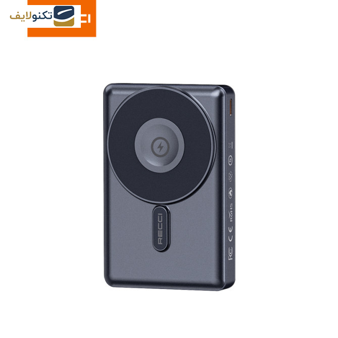 پاوربانک رسی مدل RPB-W19 ظرفیت 10000 میلی آمپر ساعت