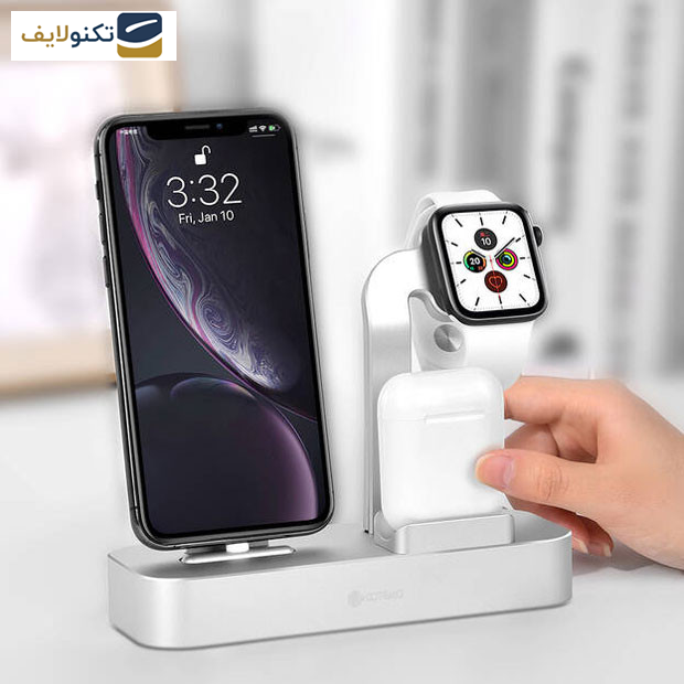 پایه نگهدارنده گوشی موبایل کوتتسی مدل CS7211 پایه نگهدارنده گوشی موبایل کوتتسی مدل CS7211