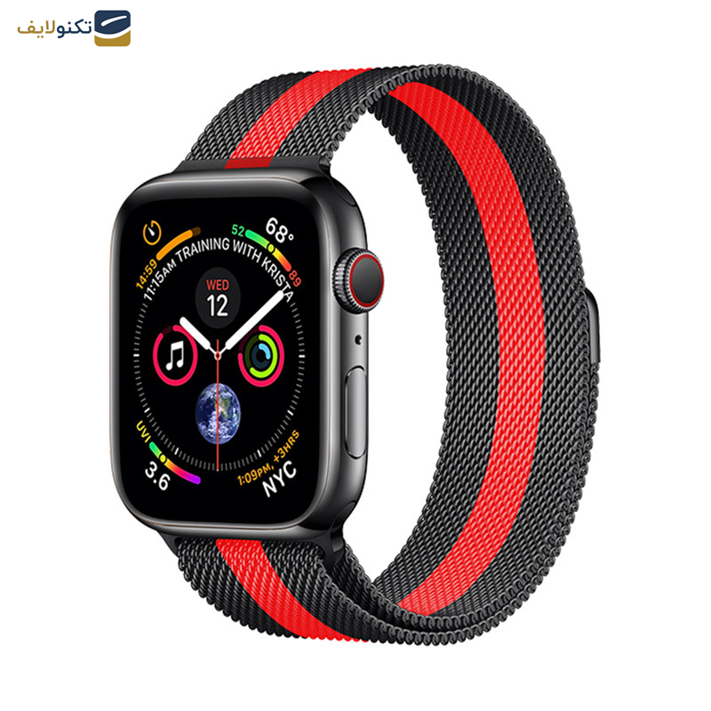بند کوتتسی مدل WH5202 - W6 میلانس مناسب برای اپل واچ 38/40/41 میلی متری بند کوتتسی مدل WH5202 - W6 میلانس مناسب برای اپل واچ 38/40/41 میلی متری