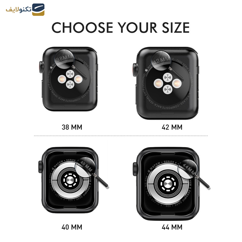 محافظ صفحه نمایش آها استایل مدل WA05 مناسب برای اپل واچ 38 میلی متری  محافظ صفحه نمایش آها استایل مدل WA05 مناسب برای اپل واچ 38 میلی متری