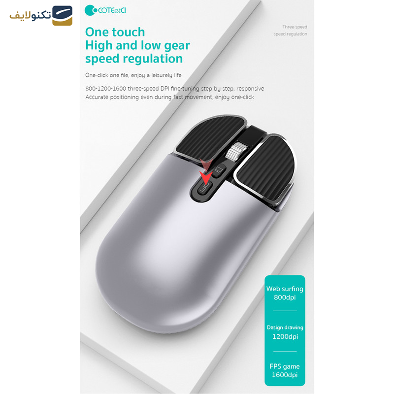 ماوس بی سیم کوتتسی مدل 84002 ماوس بی سیم کوتتسی مدل 84002