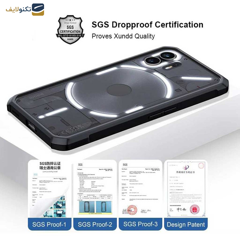 کاور اپیکوی مدل Xundd Beatle مناسب برای گوشی موبایل ناتینگ Nothing Phone 2 کاور اپیکوی مدل Xundd Beatle مناسب برای گوشی موبایل ناتینگ Nothing Phone 2