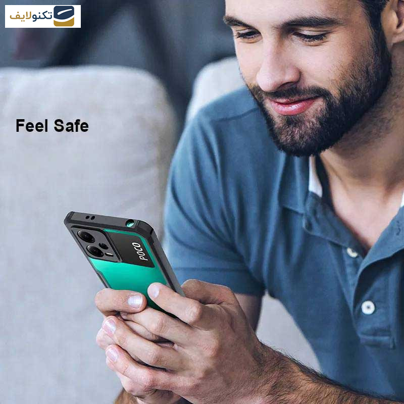 کاور اپیکوی مدل Xundd Beatle مناسب برای گوشی موبایل شیائومی Poco X5 / Redmi Note 12 5G