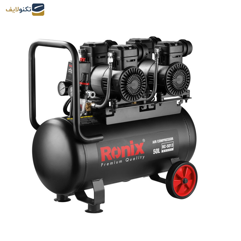 کمپرسور هوا دو سیلندر رونیکس مدل RC-5013 کمپرسور هوا دو سیلندر رونیکس مدل RC-5013