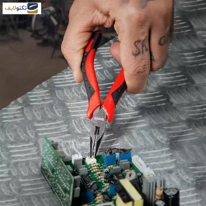 انبر رونیکس مدل الکترونیکی سایز 4.5 اینچ مجموعه 3 عددی انبر رونیکس مدل الکترونیکی سایز 4.5 اینچ مجموعه 3 عددی