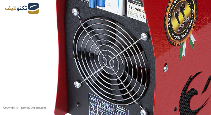 اینورتر جوشکاری 220 آمپر آروا مدل 2102 اینورتر جوشکاری 220 آمپر آروا مدل 2102