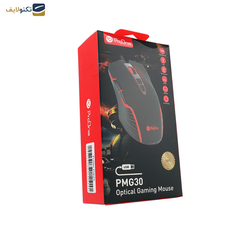 ماوس مخصوص بازی پرووان مدل PMG30 ماوس مخصوص بازی پرووان مدل PMG30