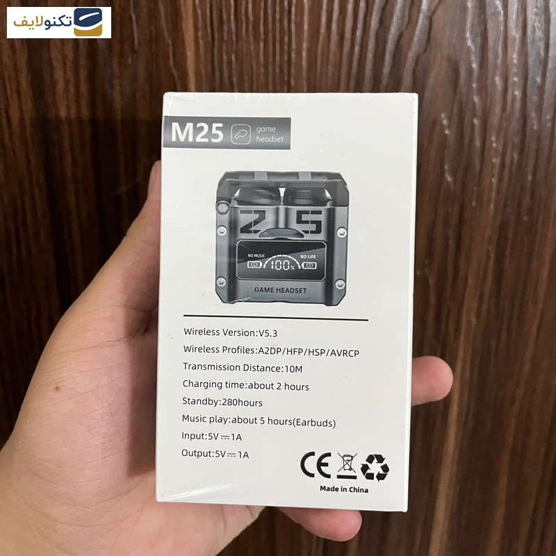 هدفون مخصوص بازی بلوتوثی دامیکس مدل M25-game هدفون مخصوص بازی بلوتوثی دامیکس مدل M25-game