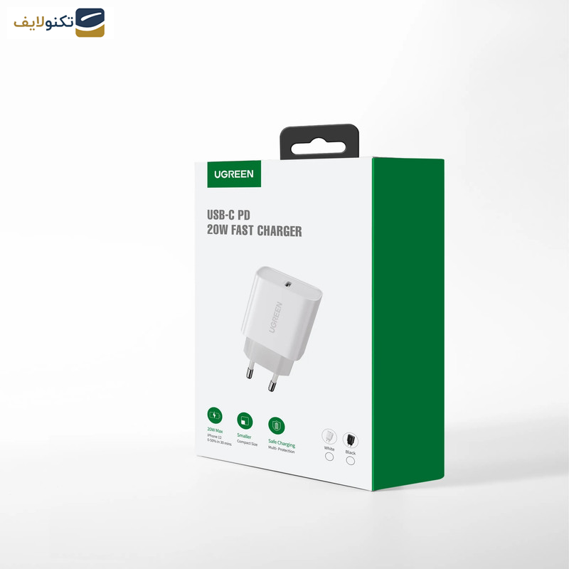 شارژر دیواری 20 وات یوگرین مدل 60450 شارژر دیواری 20 وات یوگرین مدل 60450