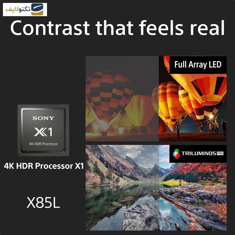 تلویزیون ال ای دی هوشمند سونی مدل KD-75X85L سایز 75 اینچ تلویزیون ال ای دی هوشمند سونی مدل KD-75X85L سایز 75 اینچ
