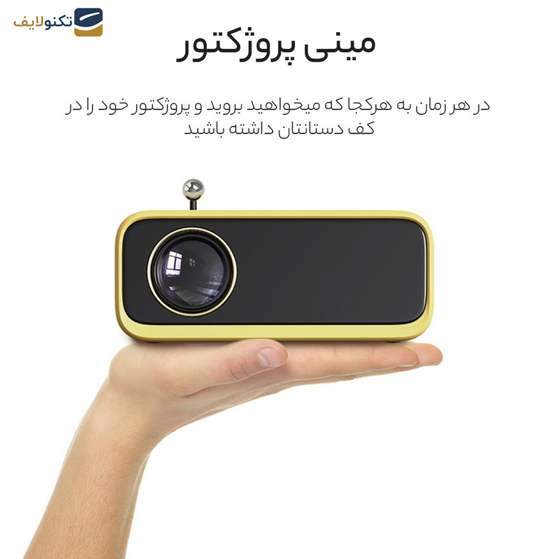 ویدئو پروژکتور ونبو مدل mini ویدئو پروژکتور ونبو مدل mini
