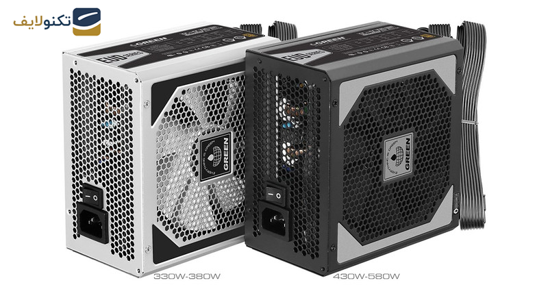 منبع تغذیه کامپیوتر گرین مدل GP430A-EUD منبع تغذیه کامپیوتر گرین مدل GP430A-EUD