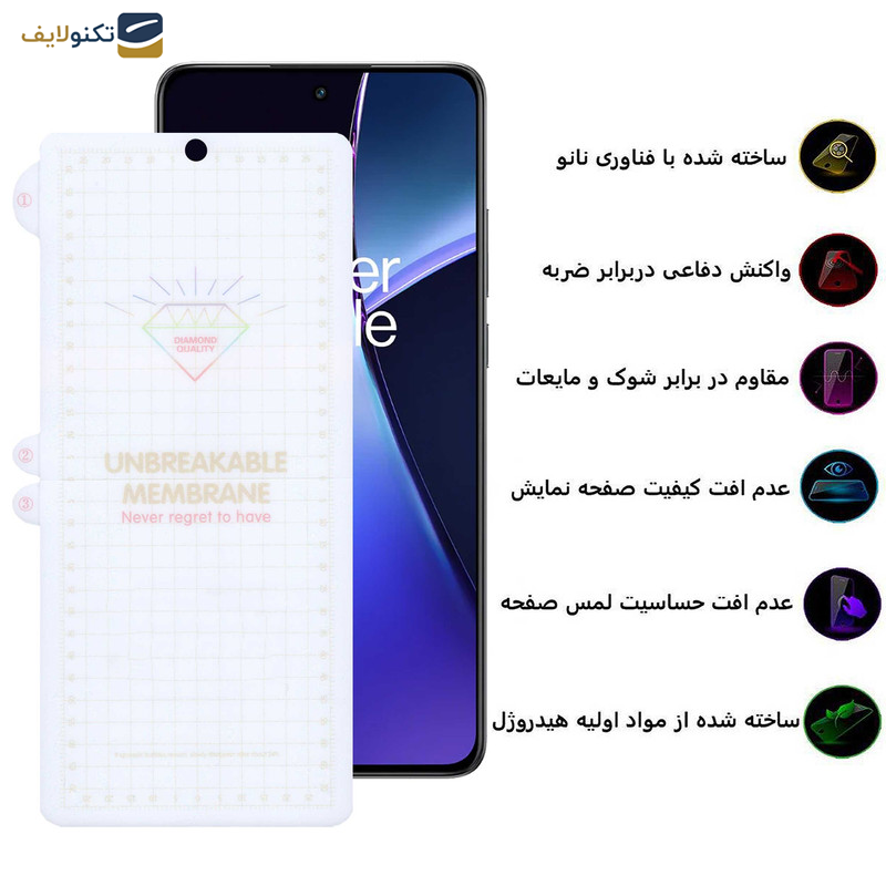 محافظ صفحه نمایش بوف مدل Hydrogel-G مناسب برای گوشی موبایل وان پلاس Nord CE4/Nord CE3/10R/10T/Ace Pro/Ace محافظ صفحه نمایش بوف مدل Hydrogel-G مناسب برای گوشی موبایل وان پلاس Nord CE4/Nord CE3/10R/10T/Ace Pro/Ace