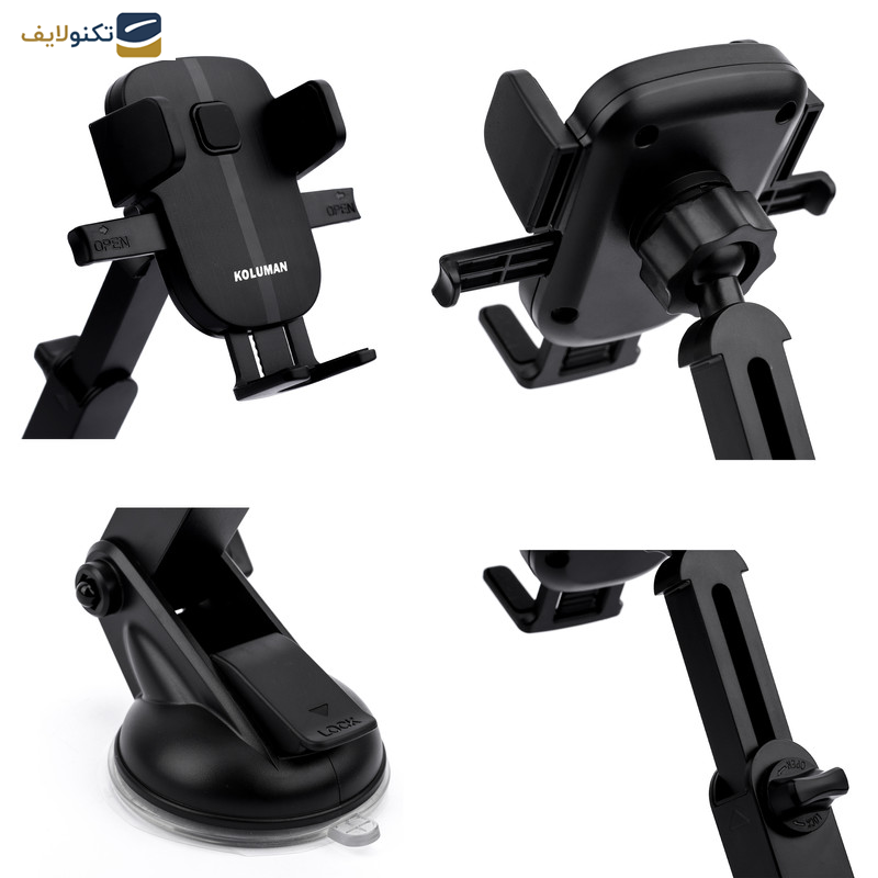 پایه نگهدارنده گوشی موبایل کلومن مدل K-HD036 پایه نگهدارنده گوشی موبایل کلومن مدل K-HD036