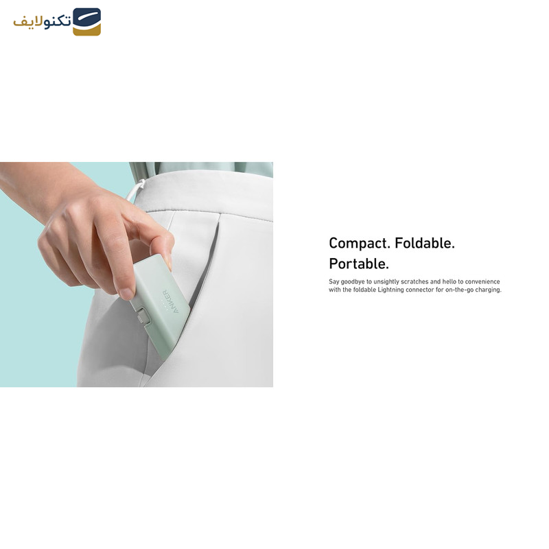 پاوربانک انکر مدل A1645H11 ظرفیت 5000 میلی آمپر ساعت پاوربانک انکر مدل A1645H11 ظرفیت 5000 میلی آمپر ساعت