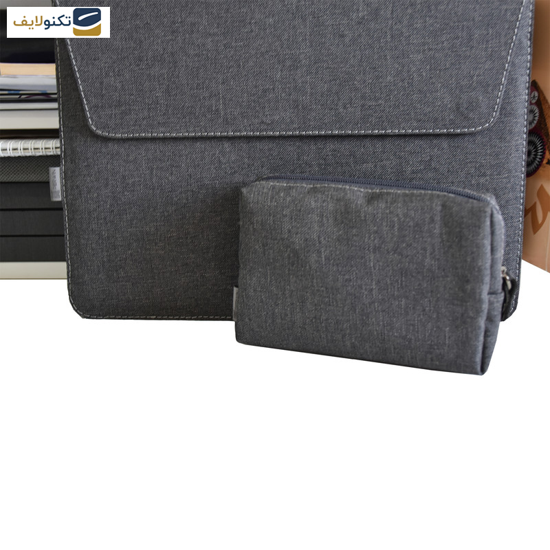 کاور لپ تاپ پِروین مدل Z1-FM مناسب برای لپ تاپ 13 اینچی به همراه کیف لوازم جانبی کاور لپ تاپ پِروین مدل Z1-FM مناسب برای لپ تاپ 13 اینچی به همراه کیف لوازم جانبی