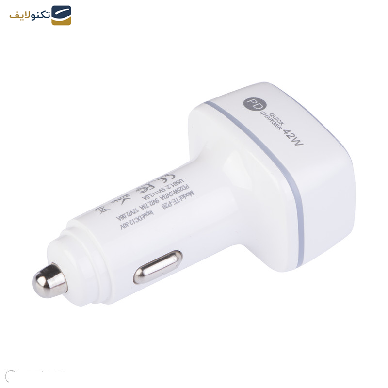 شارژر فندکی بنیوس مدل TE-P26 شارژر فندکی بنیوس مدل TE-P26