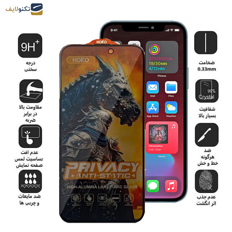 محافظ صفحه نمایش حریم شخصی اپیکوی مدل Knight Privacy مناسب برای گوشی موبایل اپل iPhone 12 Pro Max محافظ صفحه نمایش حریم شخصی اپیکوی مدل Knight Privacy مناسب برای گوشی موبایل اپل iPhone 12 Pro Max