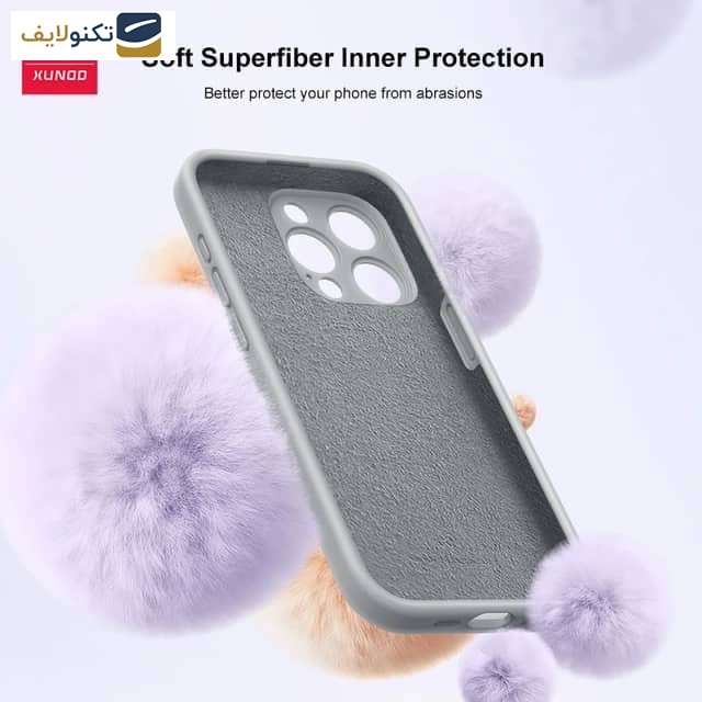 کاور اپیکوی مدل Xundd Liquid Silicone Magnetic Holder مناسب برای گوشی موبایل اپل iPhone 15   کاور اپیکوی مدل Xundd Liquid Silicone Magnetic Holder مناسب برای گوشی موبایل اپل iPhone 15