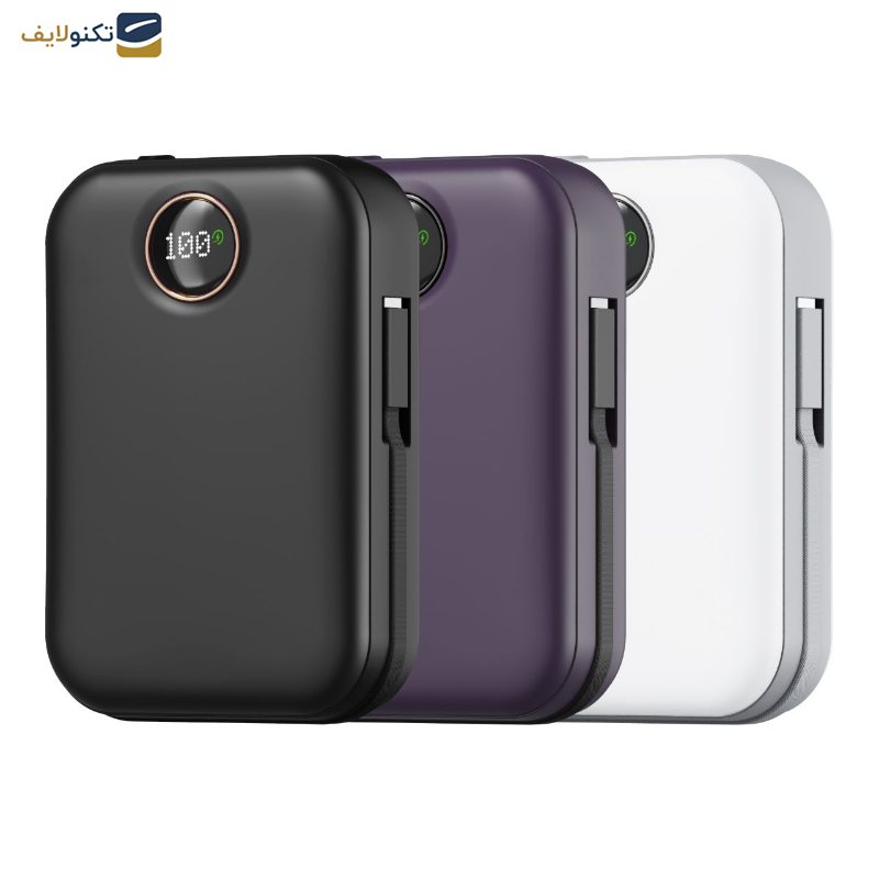 پاوربانک گرین لاین مدل Monaco MagSafe 22.5w ظرفیت 20000 میلی آمپر ساعت پاوربانک گرین لاین مدل Monaco MagSafe 22.5w ظرفیت 20000 میلی آمپر ساعت