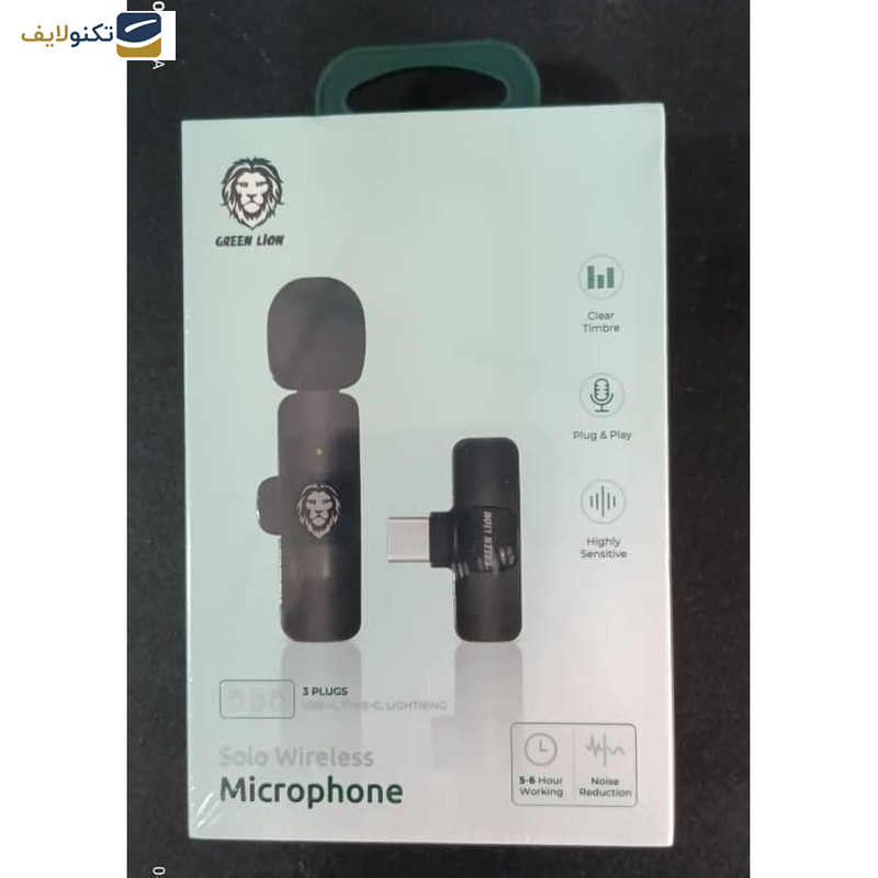 میکروفن بی سیم گرین لاین مدل GNSOLOWMIC میکروفن بی سیم گرین لاین مدل GNSOLOWMIC