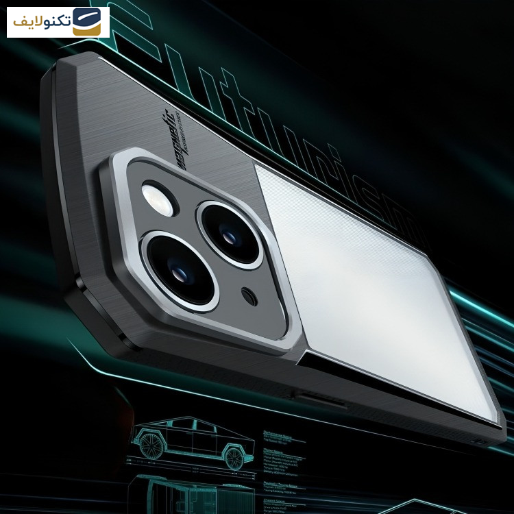 کاور ژاند مدل Cyber مناسب برای گوشی موبایل اپل  IPhone 15 کاور ژاند مدل Cyber مناسب برای گوشی موبایل اپل  IPhone 15