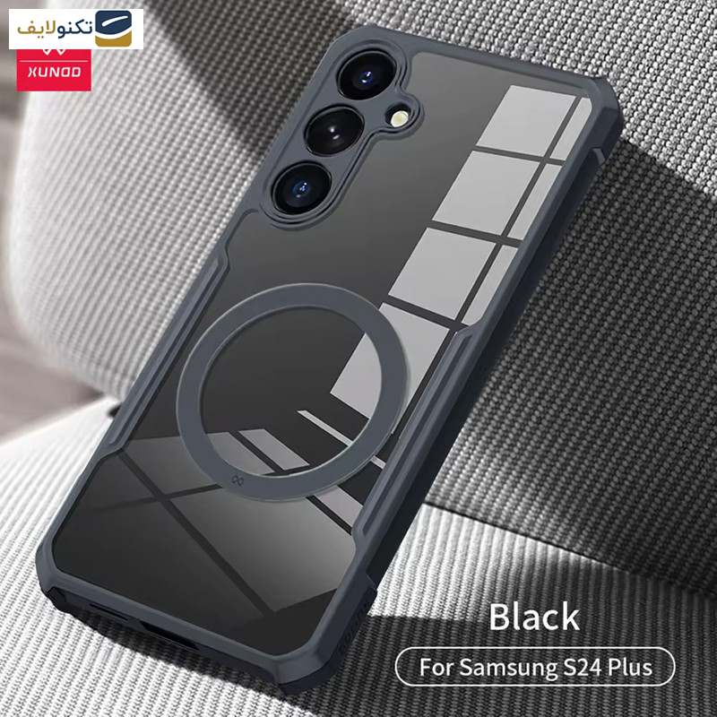 کاور ژاند مدل Magnetic Holder مناسب برای گوشی موبایل سامسونگ Galaxy S24 کاور ژاند مدل Magnetic Holder مناسب برای گوشی موبایل سامسونگ Galaxy S24