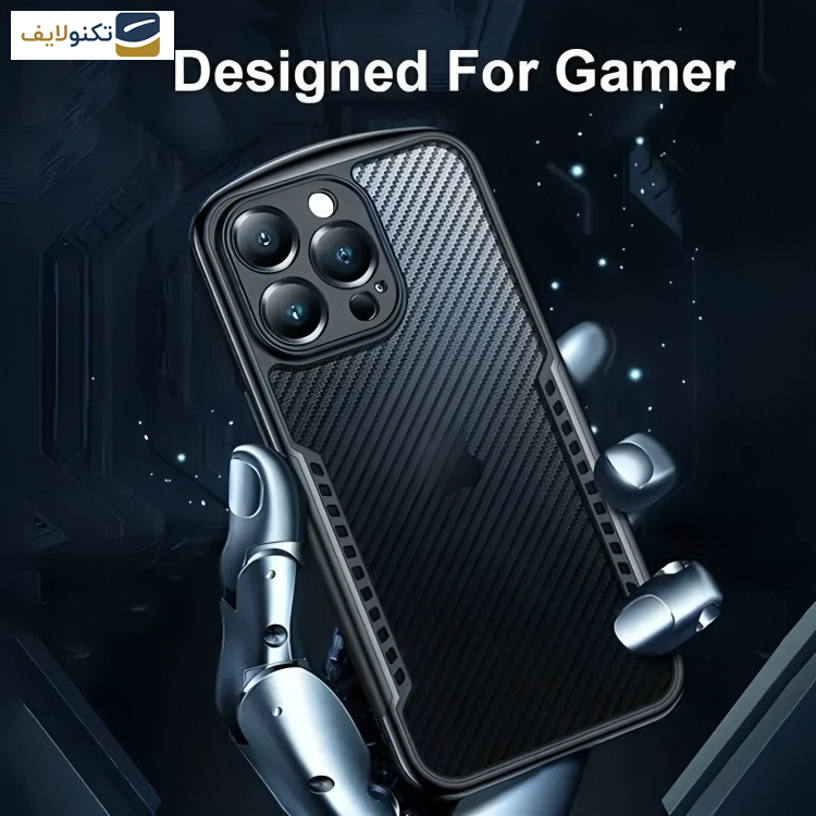کاور ژاند مدل Gamer مناسب برای گوشی موبایل اپل iPhone 14 Pro