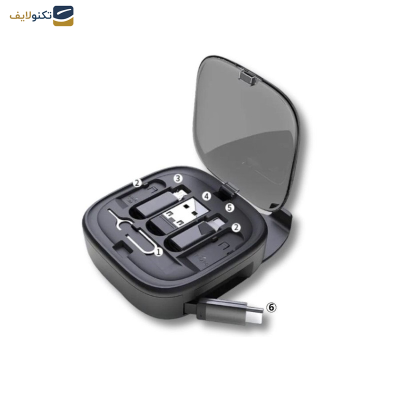 مجموعه لوازم جانبی موبایل کوتتسی مدل 87701 مجموعه لوازم جانبی موبایل کوتتسی مدل 87701