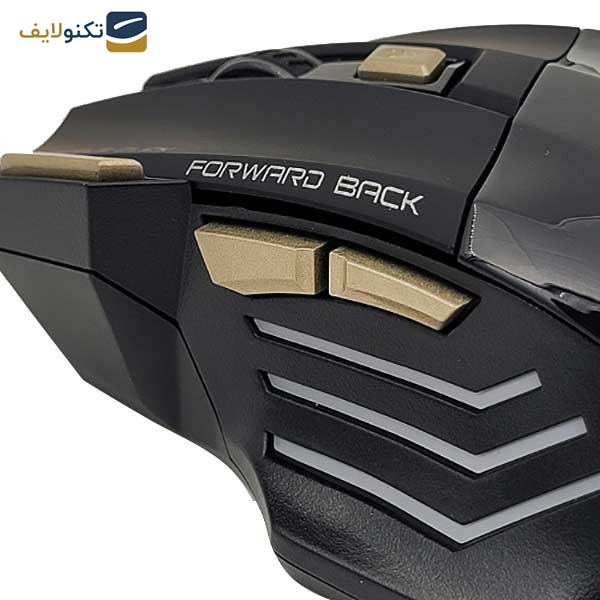 ماوس بی سیم مخصوص بازی ایلون مدل GM7B ماوس بی سیم مخصوص بازی ایلون مدل GM7B