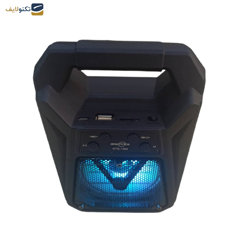 اسپیکر بلوتوثی قابل حمل مدل GTS-1389