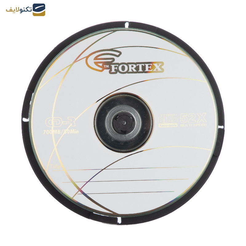 سی دی خام فورتکس مدل PC50MS بسته 50 عددی سی دی خام فورتکس مدل PC50MS بسته 50 عددی